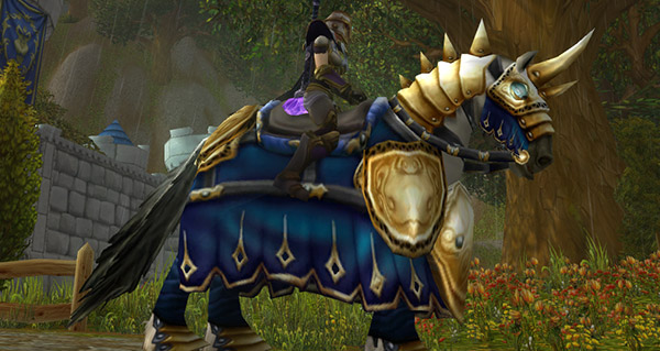Destrier - Monture World of Warcraft