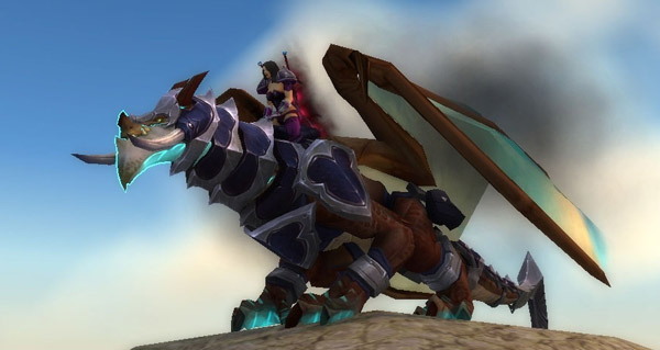 Dragon des tempêtes du gladiateur autoritaire - Monture World of Warcraft