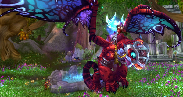 Dragon-faë enchanté - Monture World of Warcraft