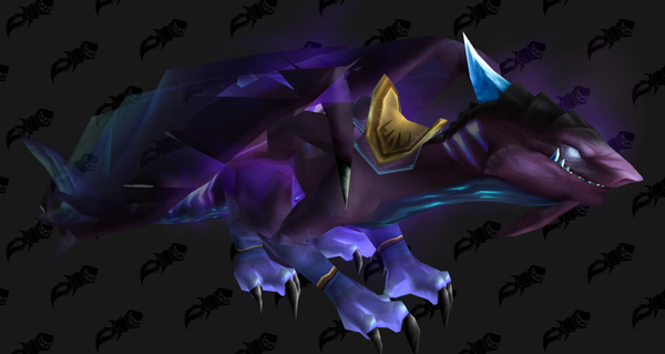 Drake balayé par le Vide monture WoW Midnight