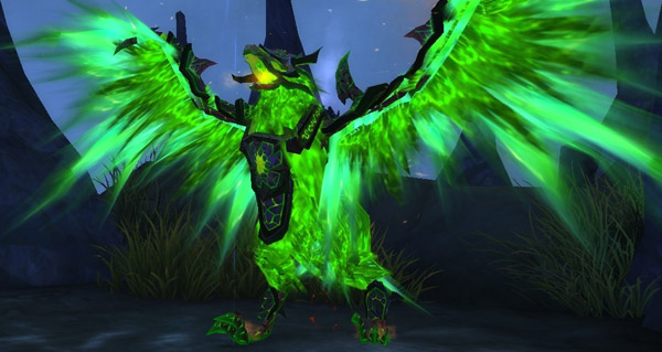 Faucon de gangrefeu monture WoW Warlords of Draenor