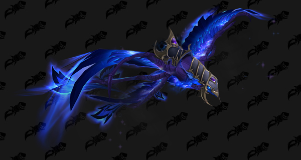 Faucon-dragon aile du Vide monture WoW The War Within