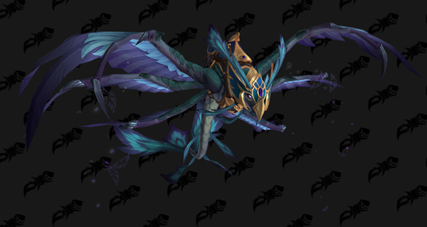 Faucon-dragon cobalt - Monture World of Warcraft