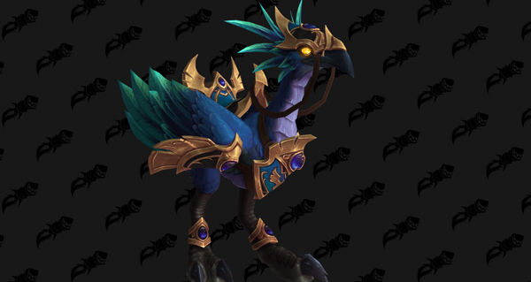 Faucon-pérégrin céruléen monture WoW Midnight