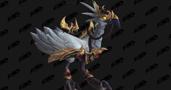 Faucon-pérégrin lumineux monture WoW Midnight