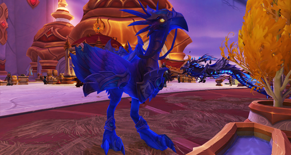 Faucon-pérégrin touché par le Vide monture WoW Midnight