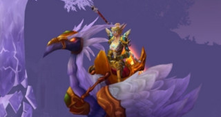 Faucon-pérégrin blanc rapide - Monture World of Warcraft