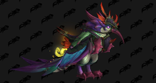 Folibri éclatant monture WoW Midnight