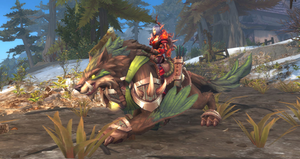 Gage de confiance de loup-faucon féroce - Monture World of Warcraft