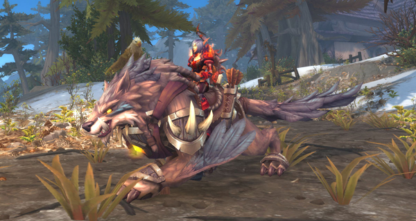 Gage de confiance de loup-faucon terrible - Monture World of Warcraft
