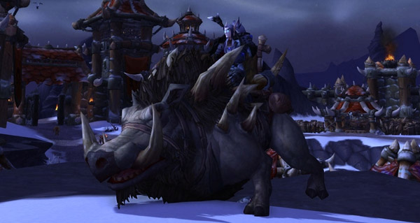 Grand grisebroche monture WoW Warlords of Draenor