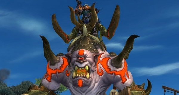 Gronnlin gangresang du gladiateur farouche monture WoW Warlords of Draenor