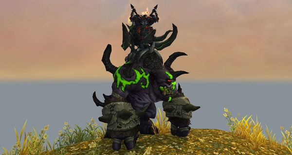 Gronnlin gangresang du gladiateur primordial - Monture World of Warcraft