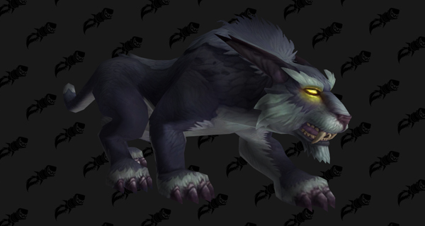 Harnais de lynx en corde monture WoW Midnight