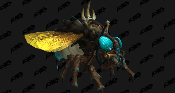 Harnais de mouche nécrophage de bronze monture WoW The War Within