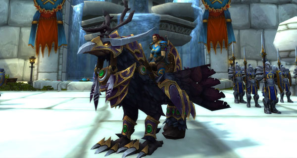 Rênes fumantes d’hippogriffe de Teldrassil - Monture World of Warcraft
