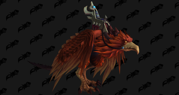 K'arroc resplendissant monture WoW The War Within