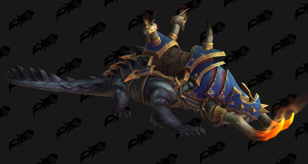 Lézard mordeur vicieux monture WoW Midnight