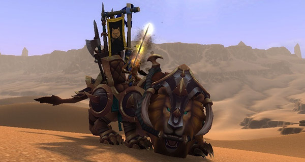 Lion de guerre vicieux - Monture World of Warcraft