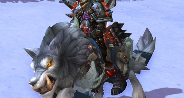 Loup-de-givre rapide monture WoW Warlords of Draenor