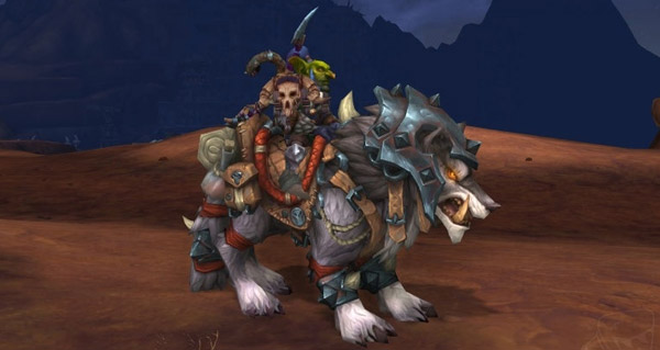 Loup de guerre flanc-de-fer monture WoW Warlords of Draenor