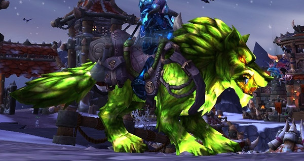 Loup redoutable infernal - Monture World of Warcraft