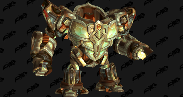 Mécarmure forgée par la Lumière monture WoW Midnight