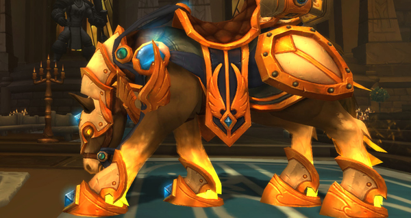 Destrier doré de généralissime - Monture World of Warcraft