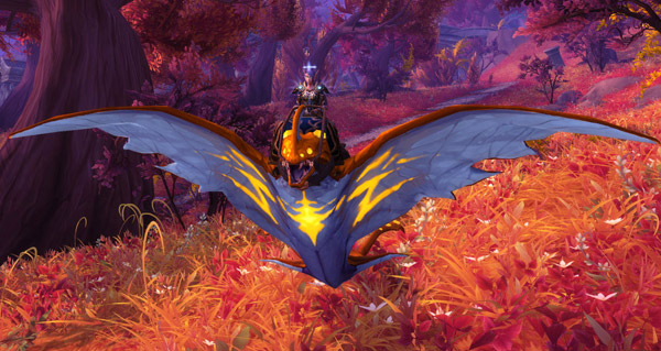 Raie de mana scintillante - Monture World of Warcraft