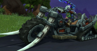 Mort-sur-roues de seigneur de guerre - Monture World of Warcraft