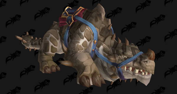 Peau-roche de bât d'explorateur - Monture World of Warcraft