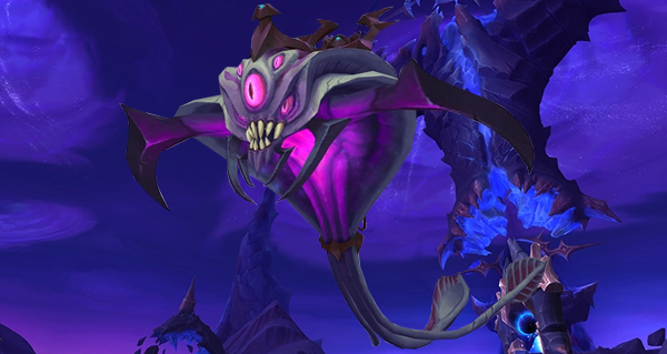 Raie-tempête liée par le Vide monture WoW Midnight