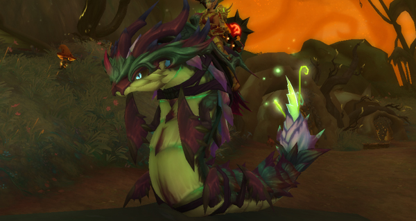 Rampant du bosquet non corrompu monture WoW Midnight