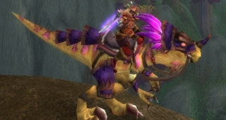 Raptor vert olive rapide - Monture World of Warcraft