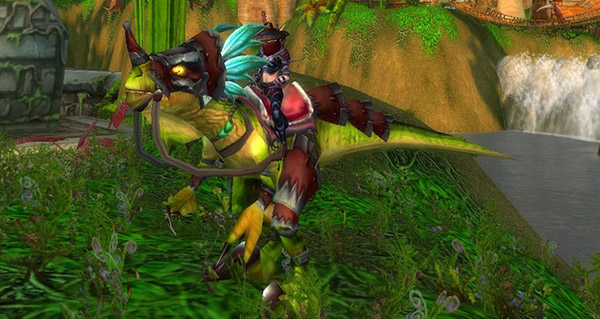 Raptor razzashi rapide monture WoW WoW Vanilla