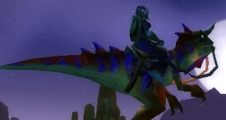 Sifflet du raptor rouge tacheté monture WoW WoW Vanilla