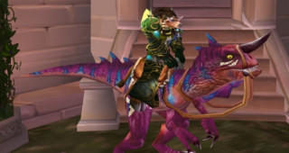 Sifflet de raptor violet - Monture World of Warcraft