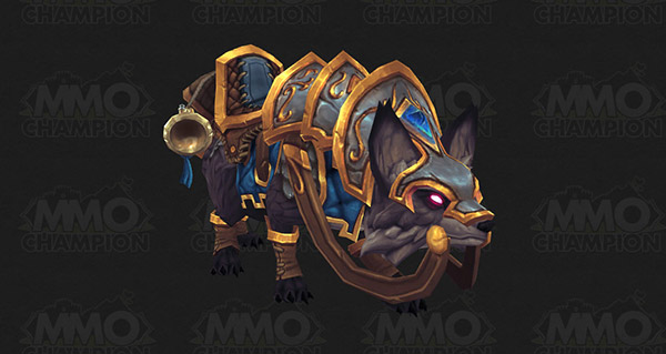 Renard de guerre vicieux monture WoW Legion