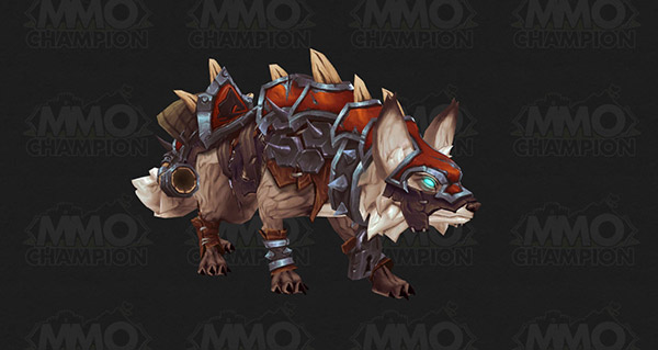 Renard de guerre vicieux monture WoW Legion