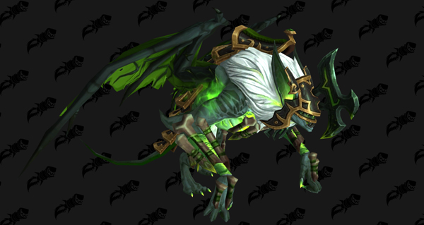 Rênes assassines du hurleur gangrebrisé monture WoW The War Within