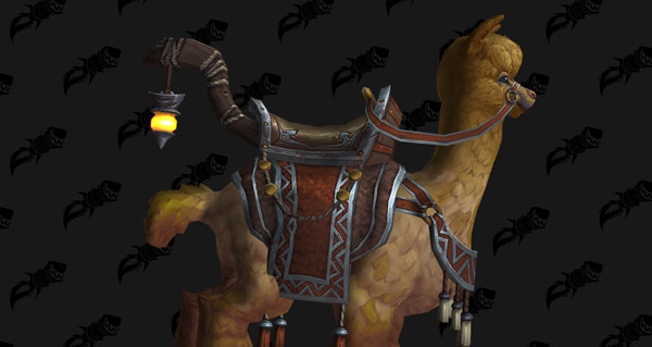 Rênes d'alpaga toison-vernale - Monture World of Warcraft