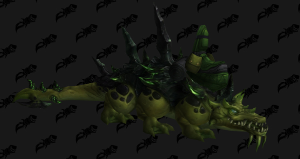 Rênes de basilic de gangreschiste monture WoW The War Within