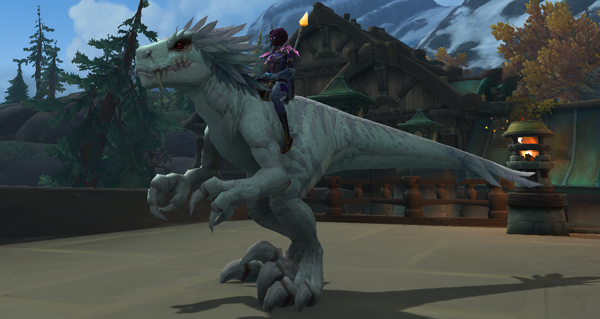 Rênes de crin-féroce d'ivoire - Monture World of Warcraft