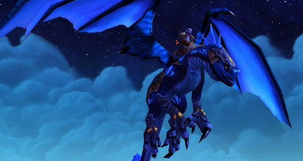 Rênes de drake azur monture WoW Wrath of the Lich King