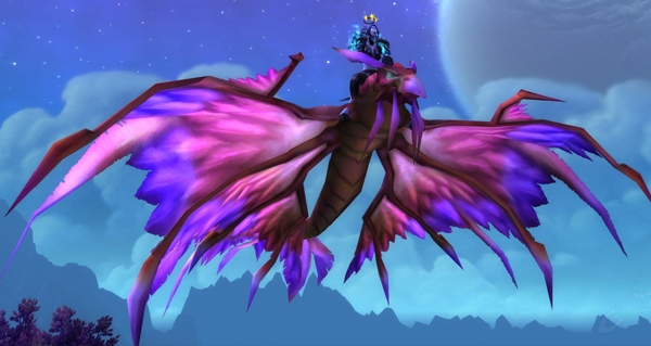 Rênes de faucon-dragon éclipse - Monture World of Warcraft