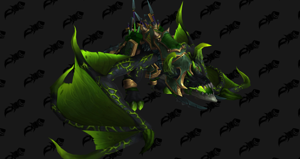 Rênes de fer de wrym de guerre gangrebrisé monture WoW The War Within