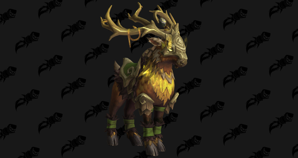 Rênes du cerf onirique solegrâce - Monture World of Warcraft