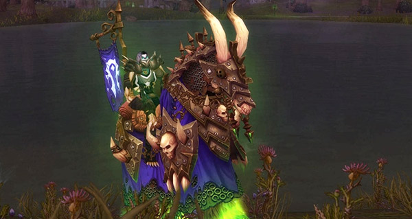 Rênes du cheval de guerre squelette vicieux - Monture World of Warcraft