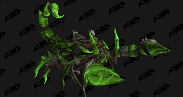 Rênes du scorpion gangrecristal - Monture World of Warcraft