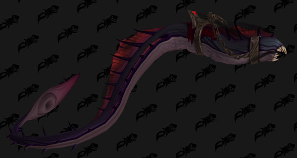 Serpent noir de N'Zoth monture WoW Battle for Azeroth